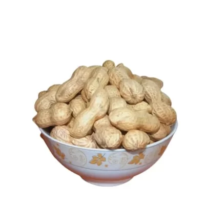 بادام زمینی خام با پوست
